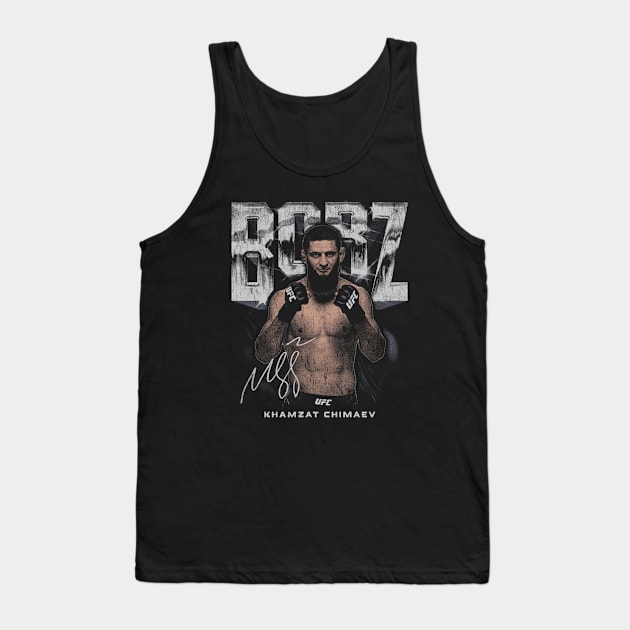 Khamzat Chimaev Borz Tank Top by ganisfarhan